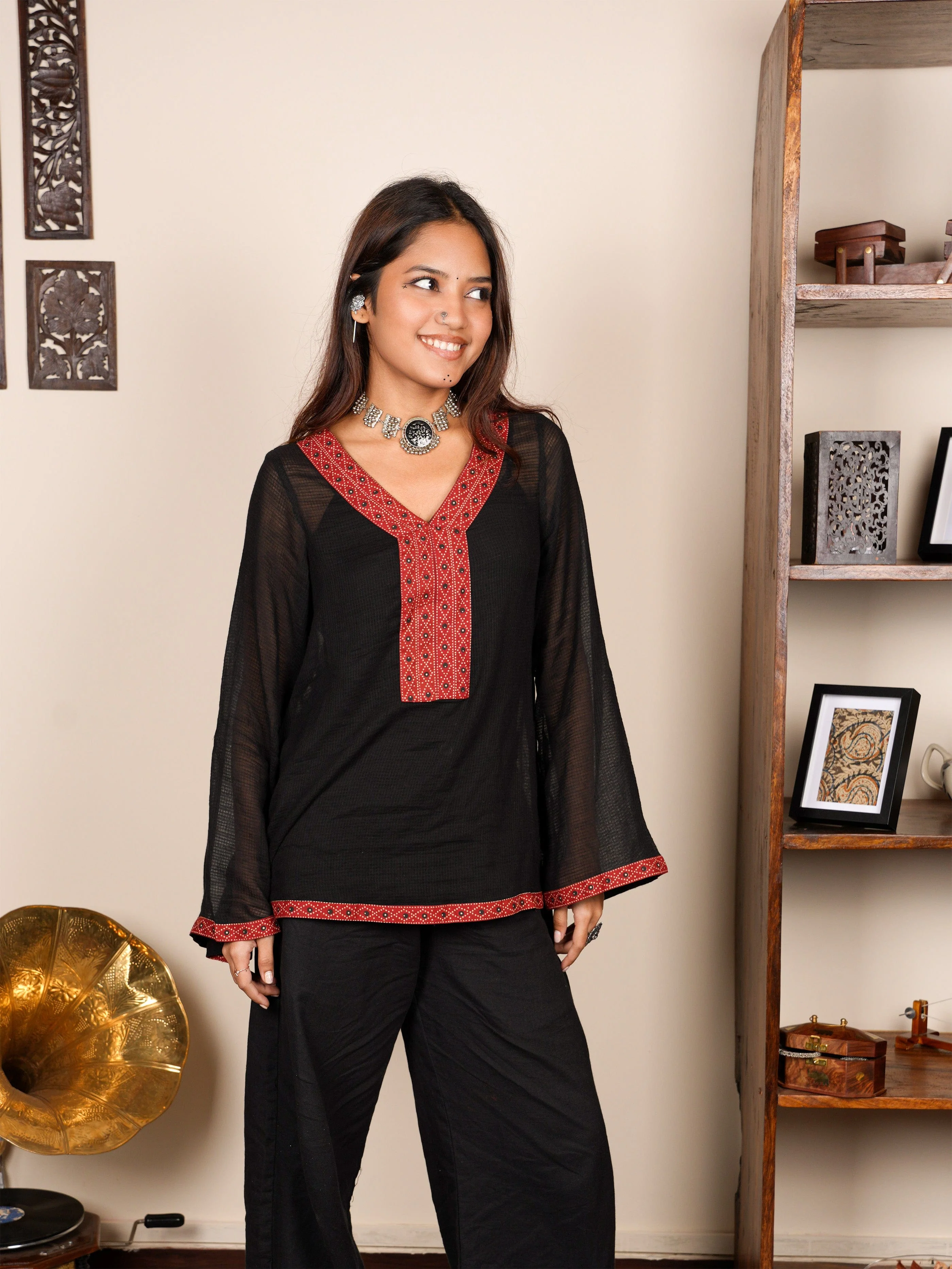 Tanya Mul Cover-Up Kurti - Image 3