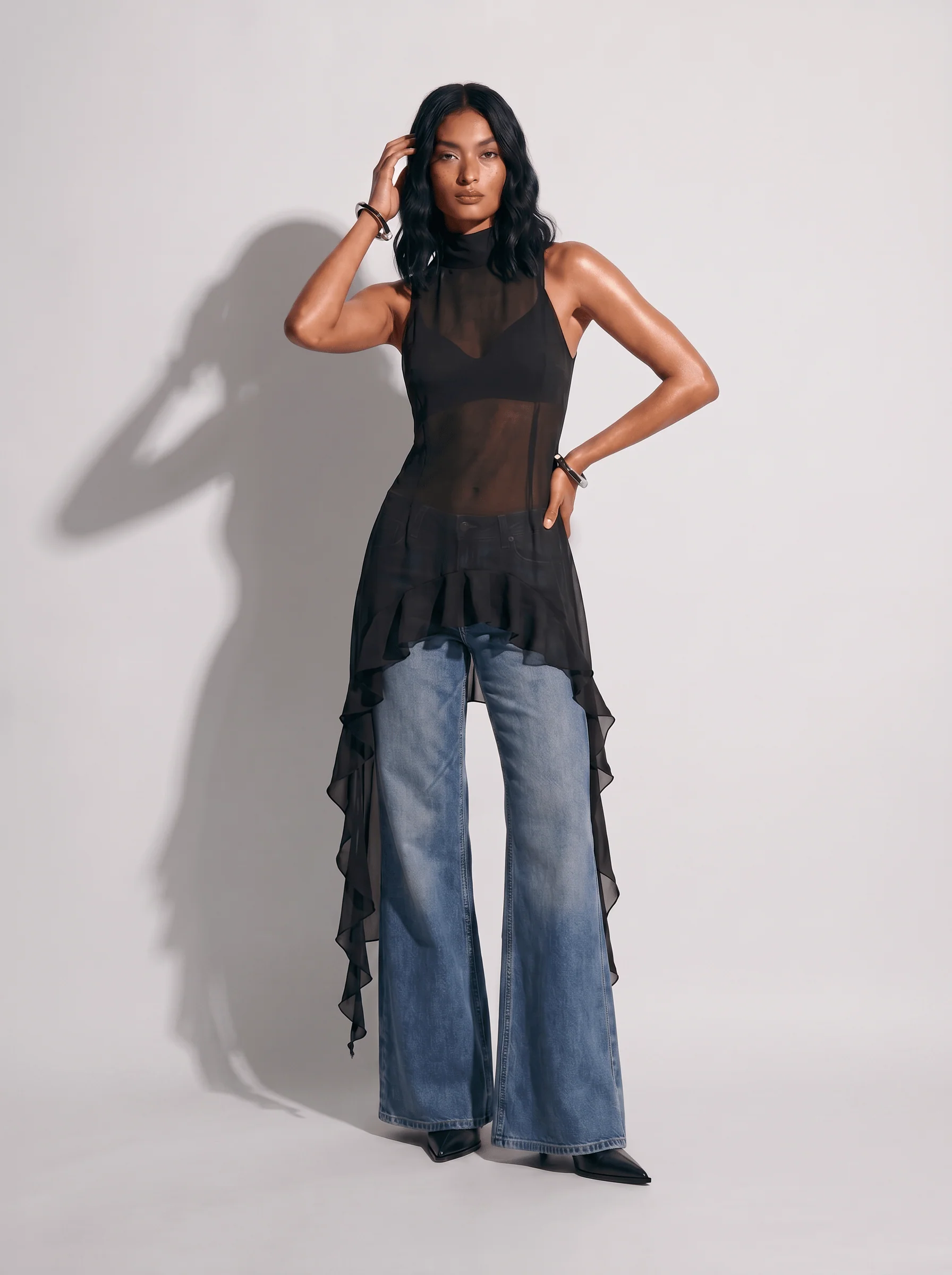 Aabh Sheer Mul Top - Image 3