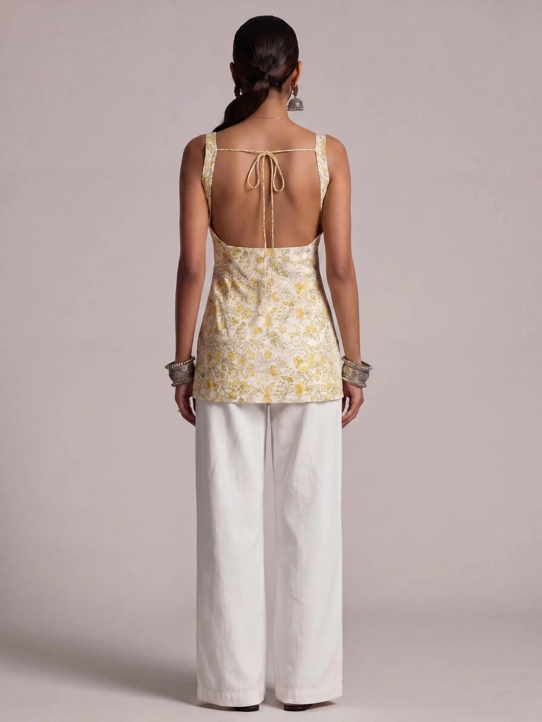 Aarohi Deep Back Kurti - Image 2