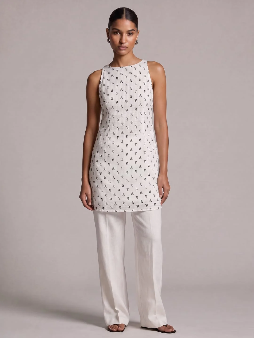 Aasma Round Neck Kurti - Image 5