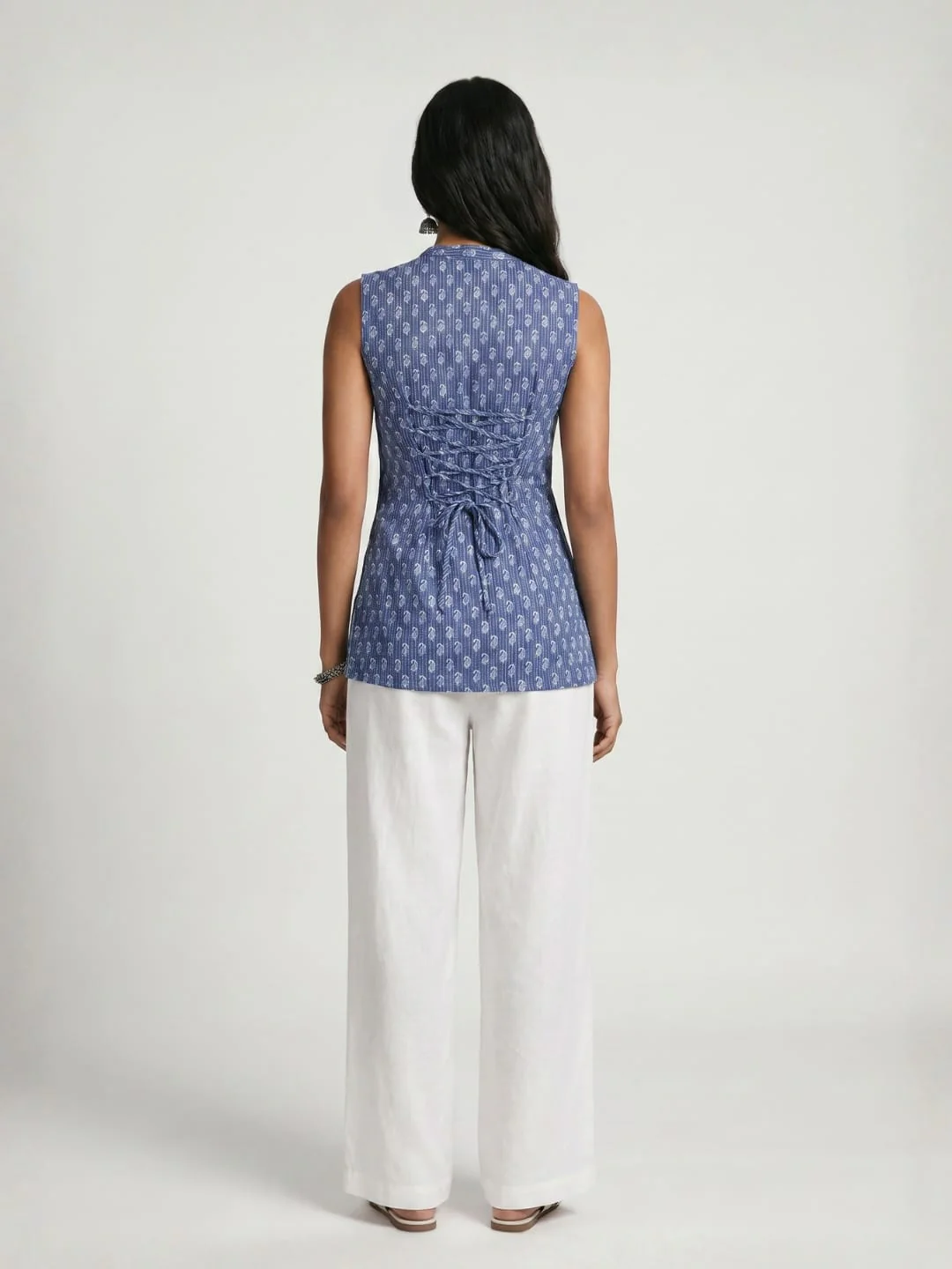 Alisha Tie-Neck Kurti - Image 2