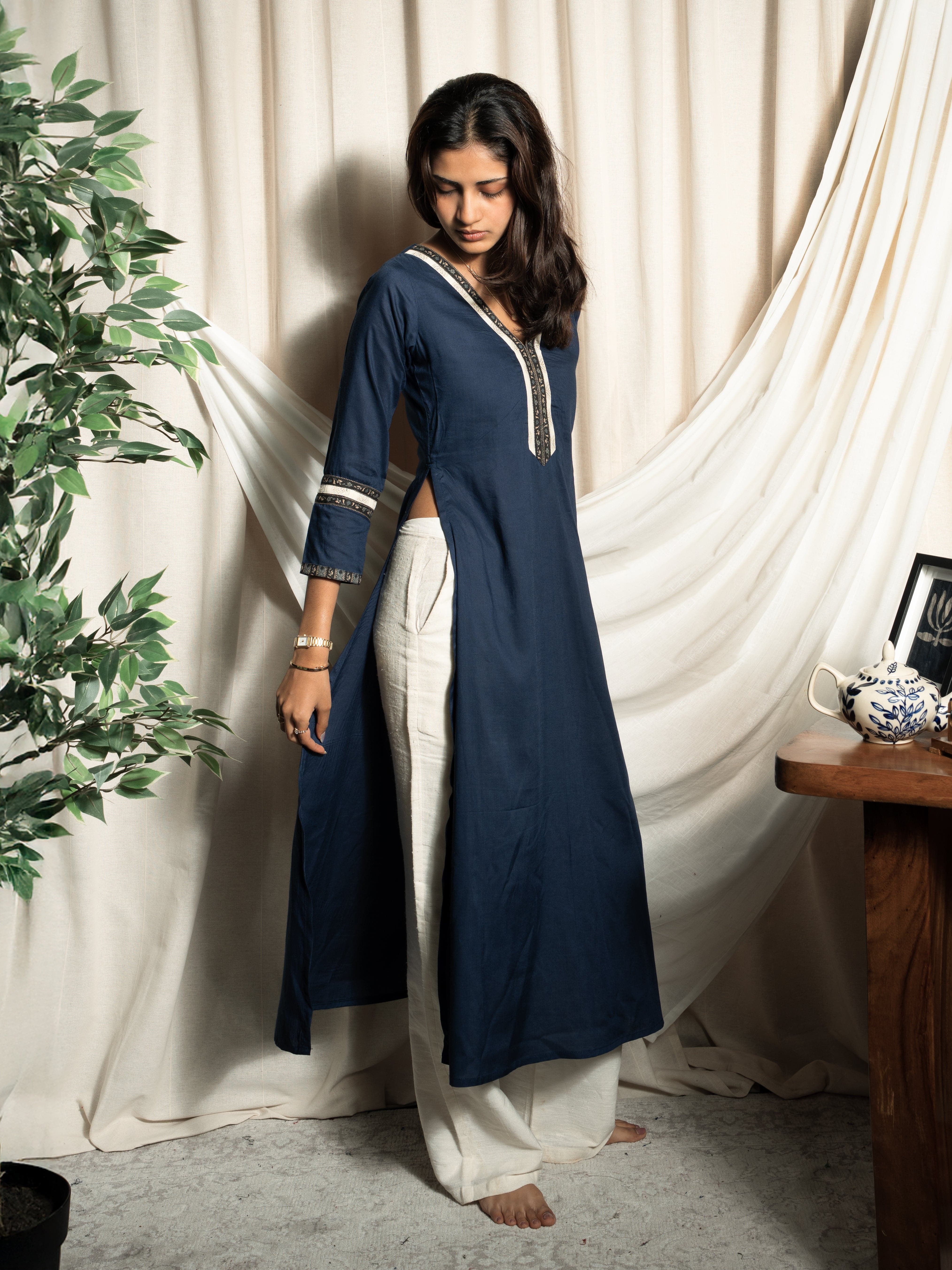 Alizeh modal silk kurti - Image 3