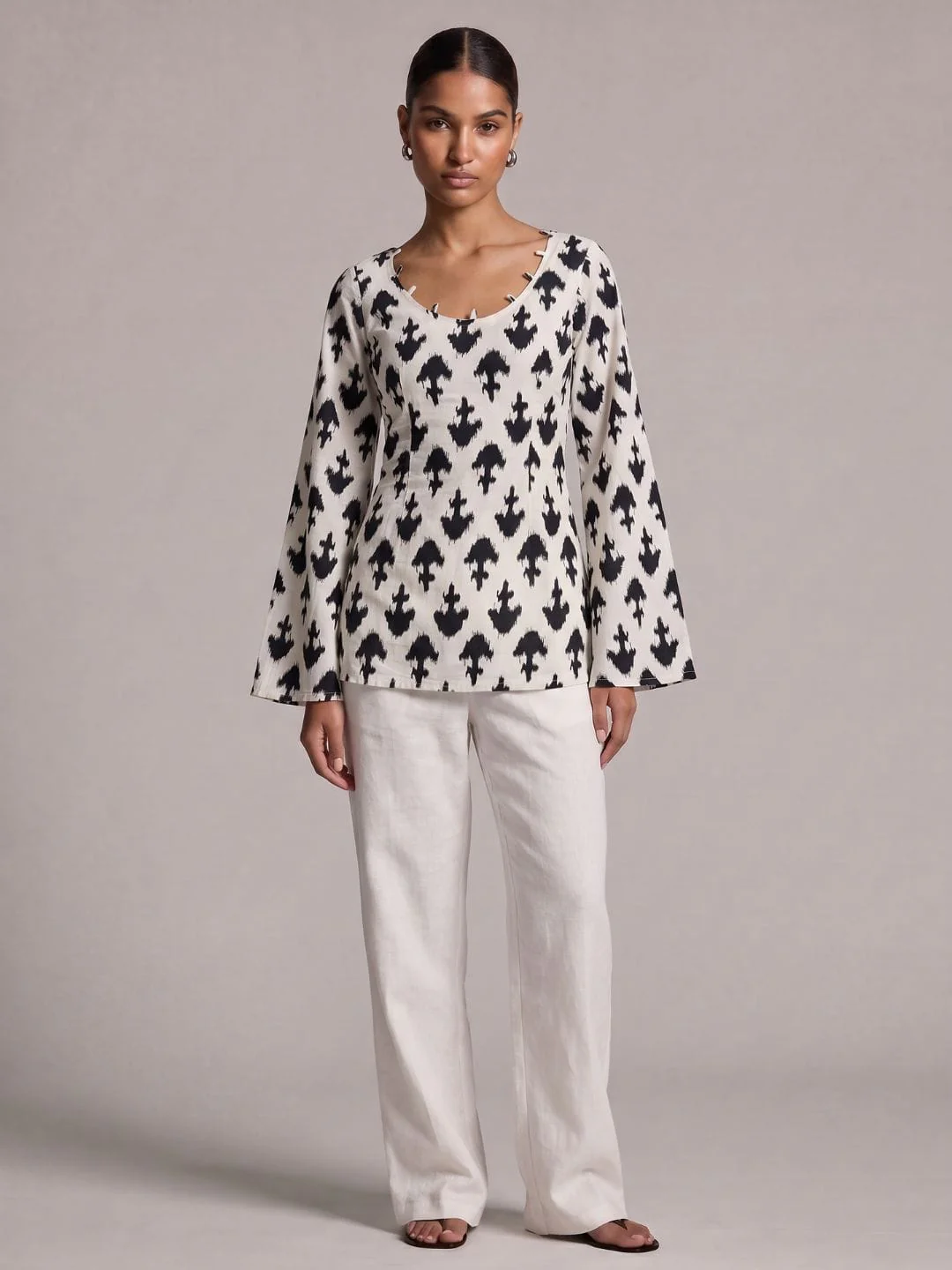 Amani Bell Sleeves Kurti - Image 4