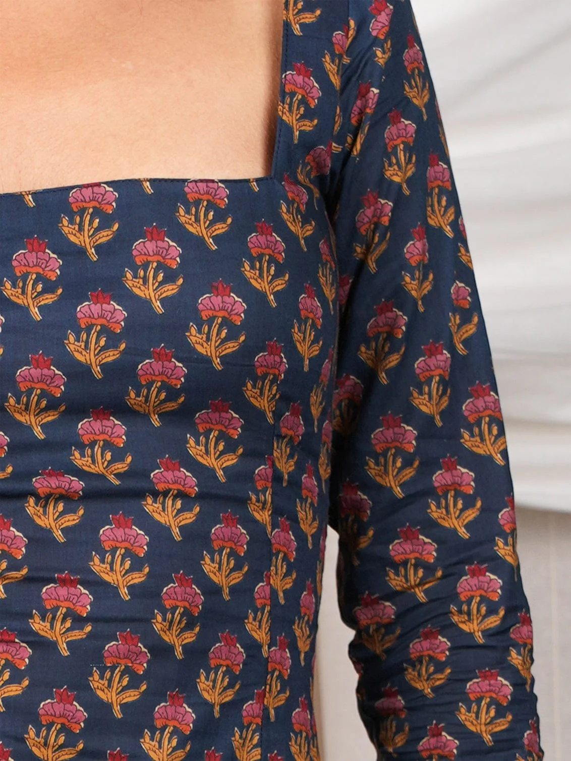Amara Sleeved Corset Kurti - Image 5