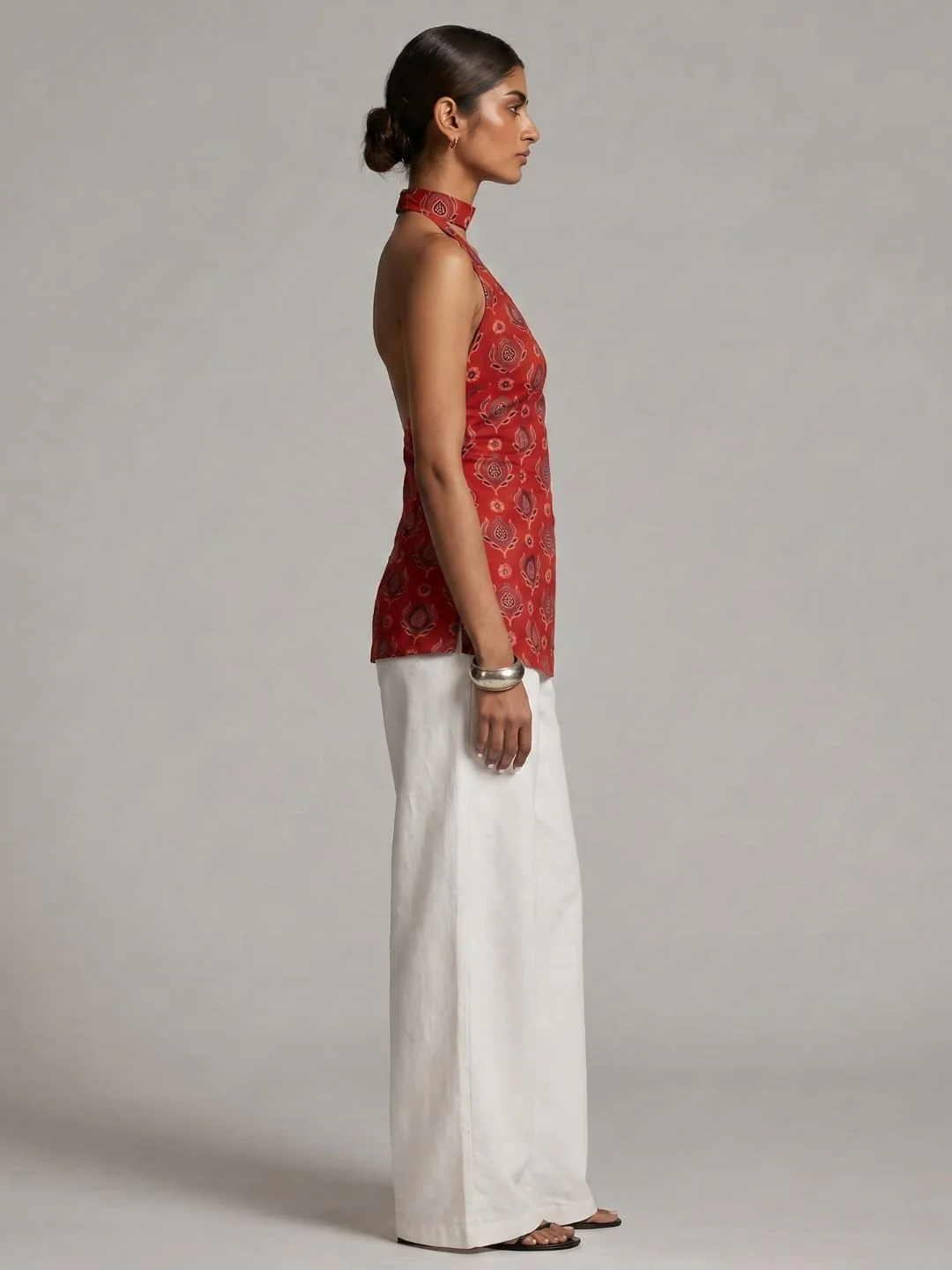 Ambar Keyhole Halterneck Kurti - Image 3
