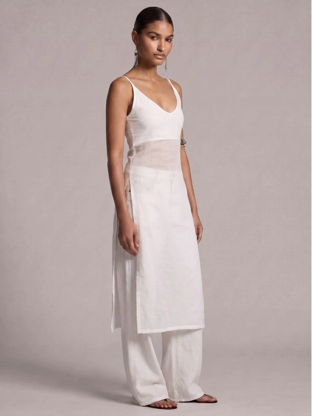 Apoorva Sheer Mul kurti - Image 3