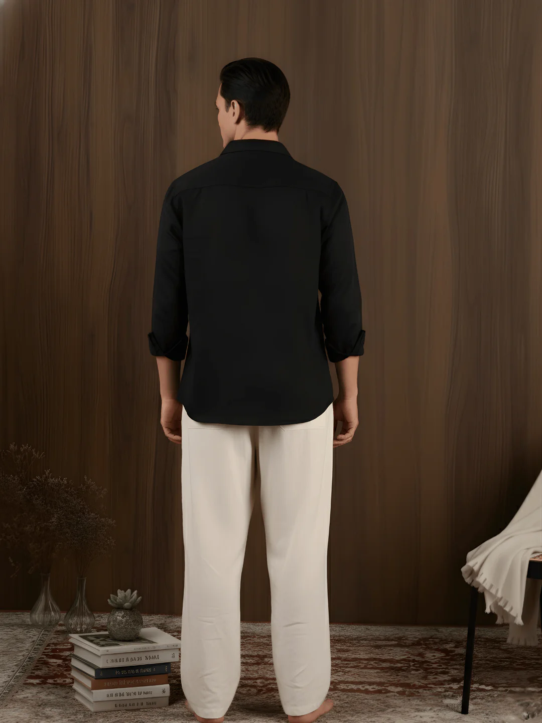 Aryan Linen Fitted Shirt - Image 4