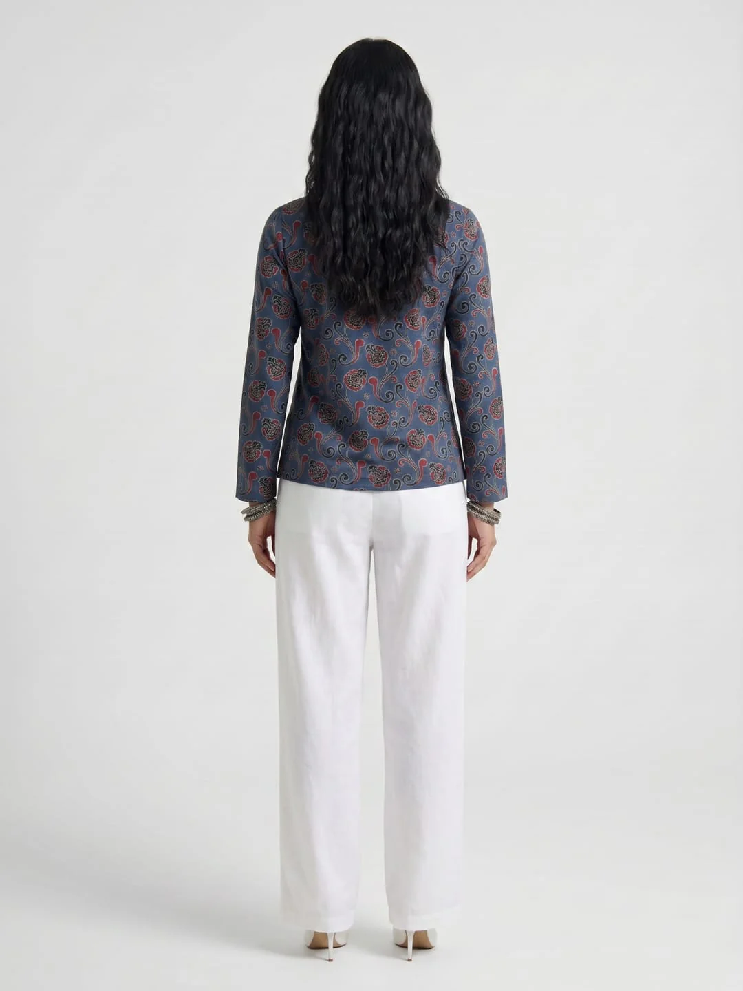 Asha Sleeved Modest Kurti - Image 2