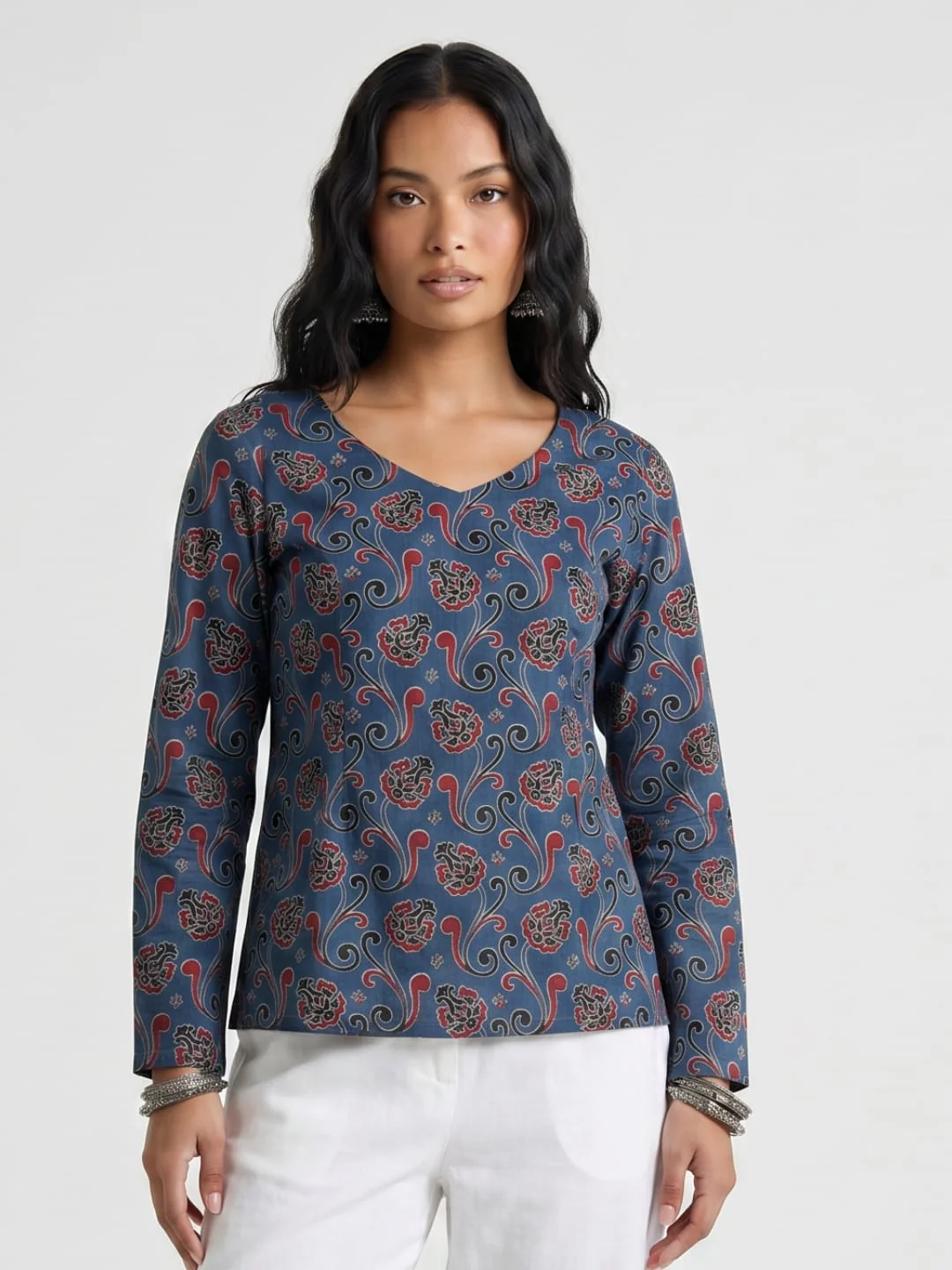 Asha Sleeved Modest Kurti - Image 6