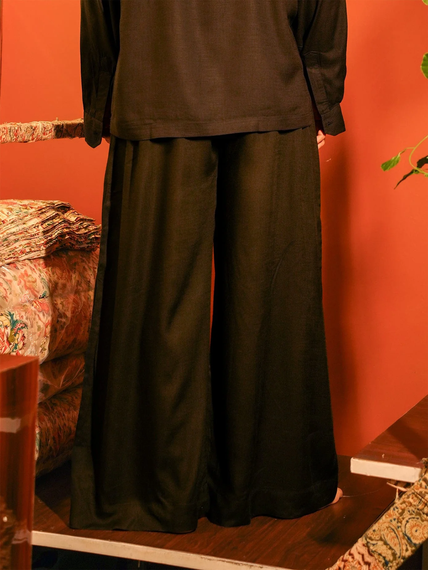 Black Pajama Pants - Image 2