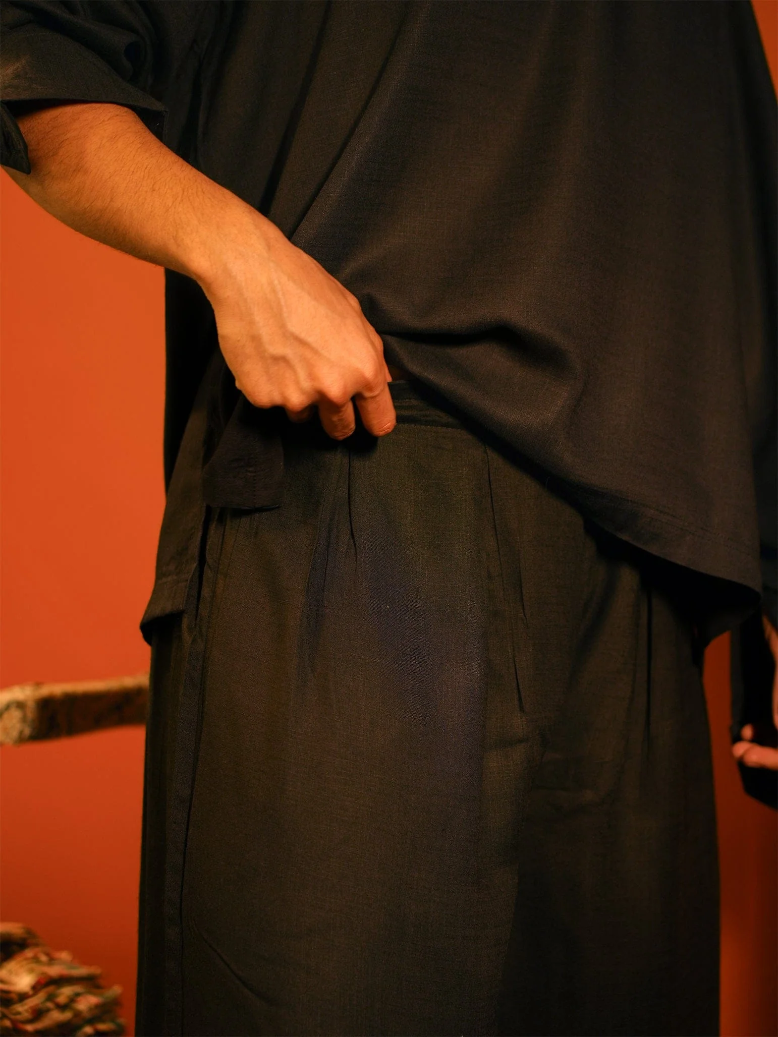 Black Pajama Pants - Image 4