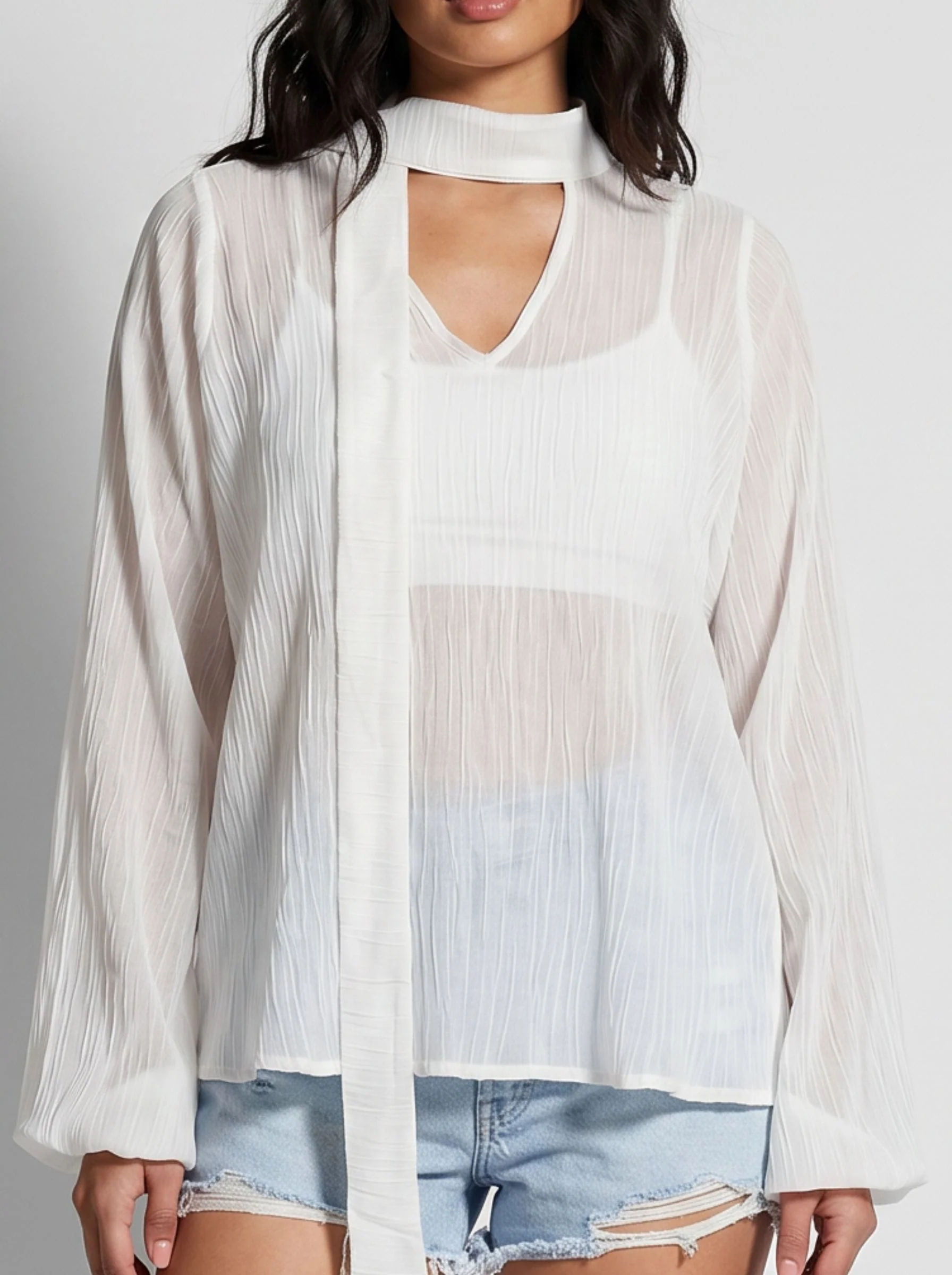 Charvi Crepe Top - Image 4