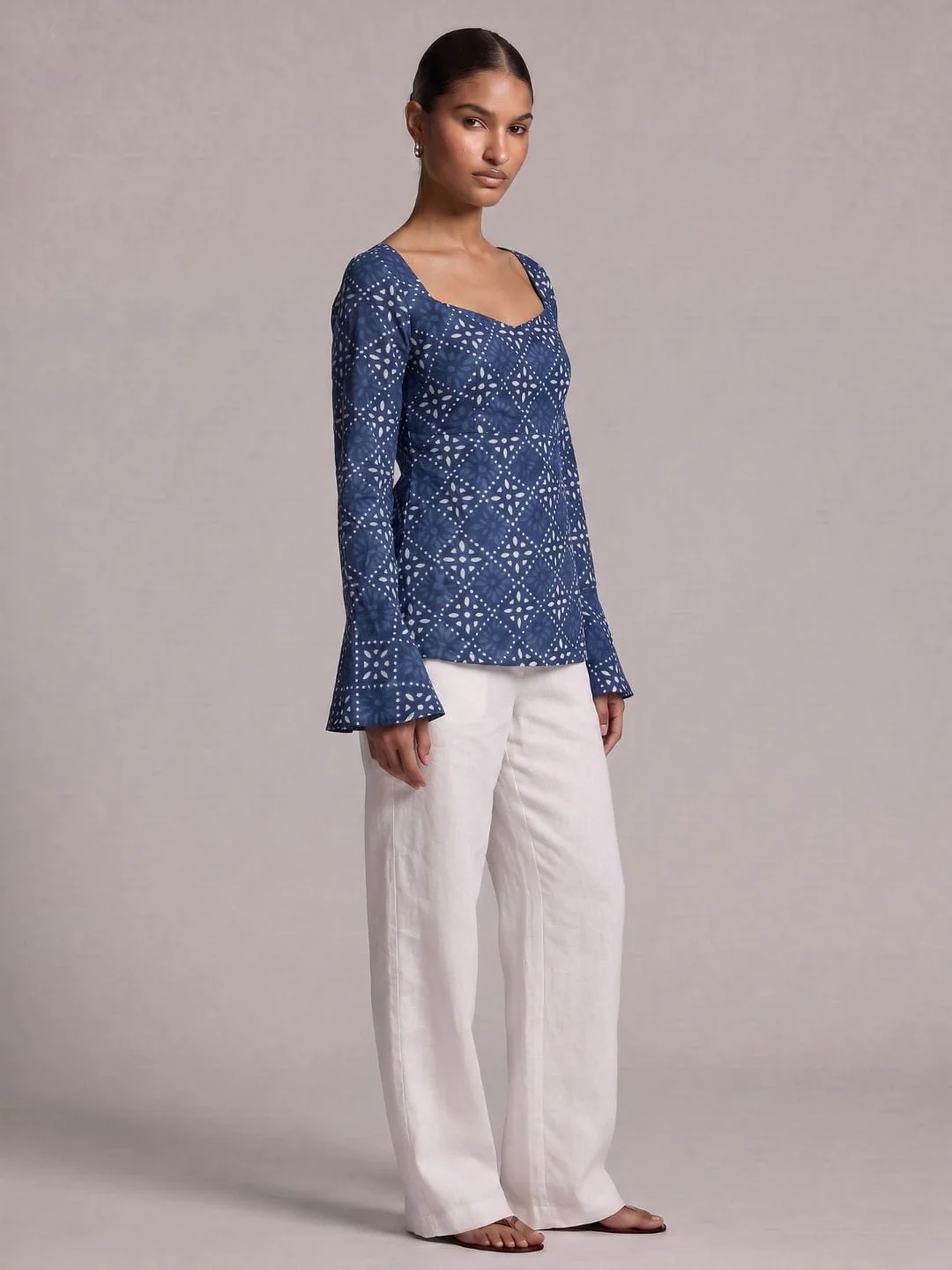 Dhara Tie-Back Kurti - Image 3