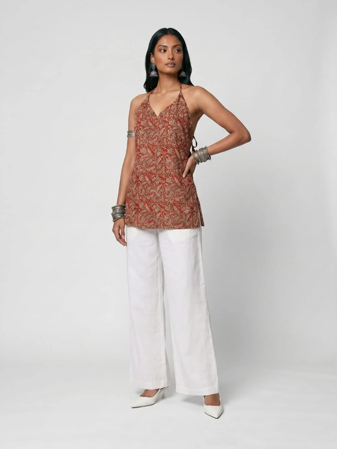 Dor Halterneck Kurti - Image 3