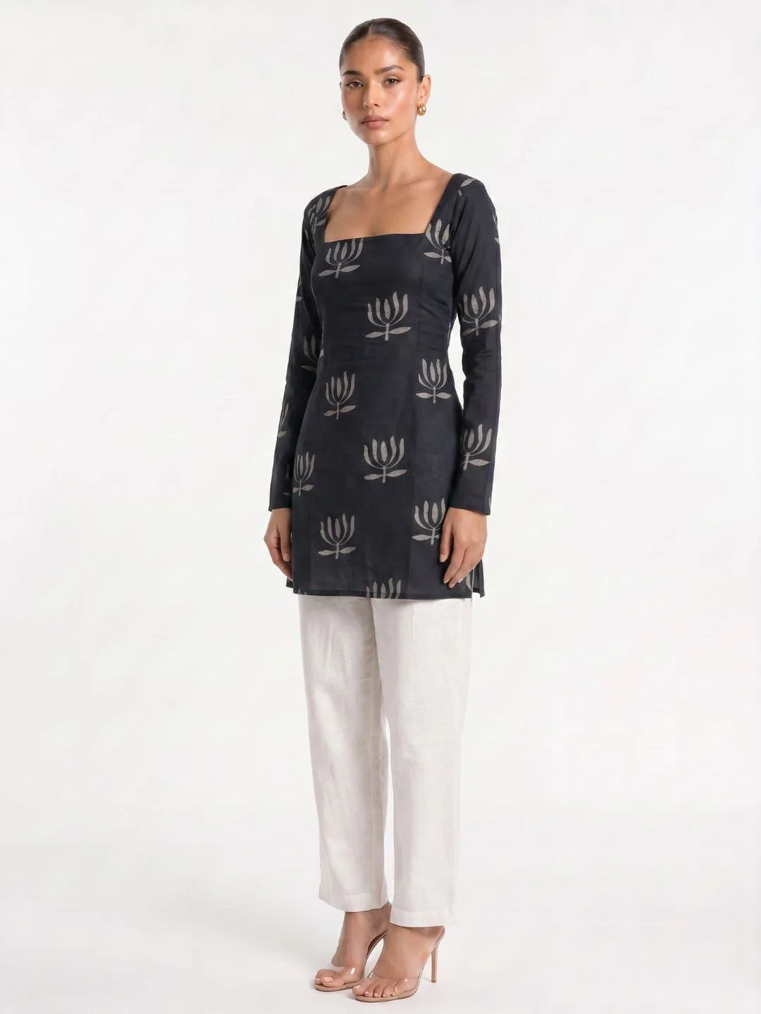Heer Sleeved Corset Kurti - Image 3