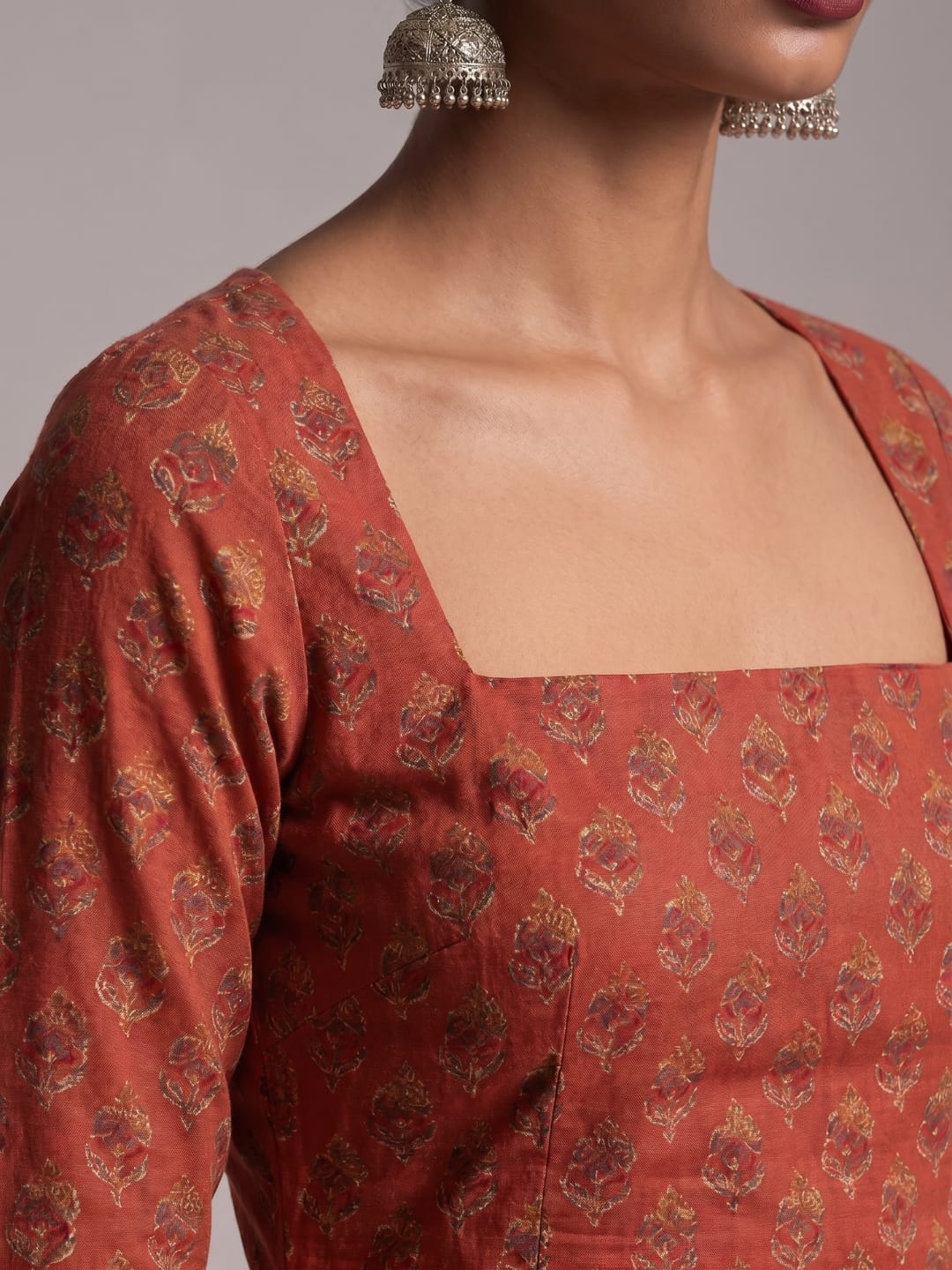 Ishara Sleeved Corset Kurti - Image 4