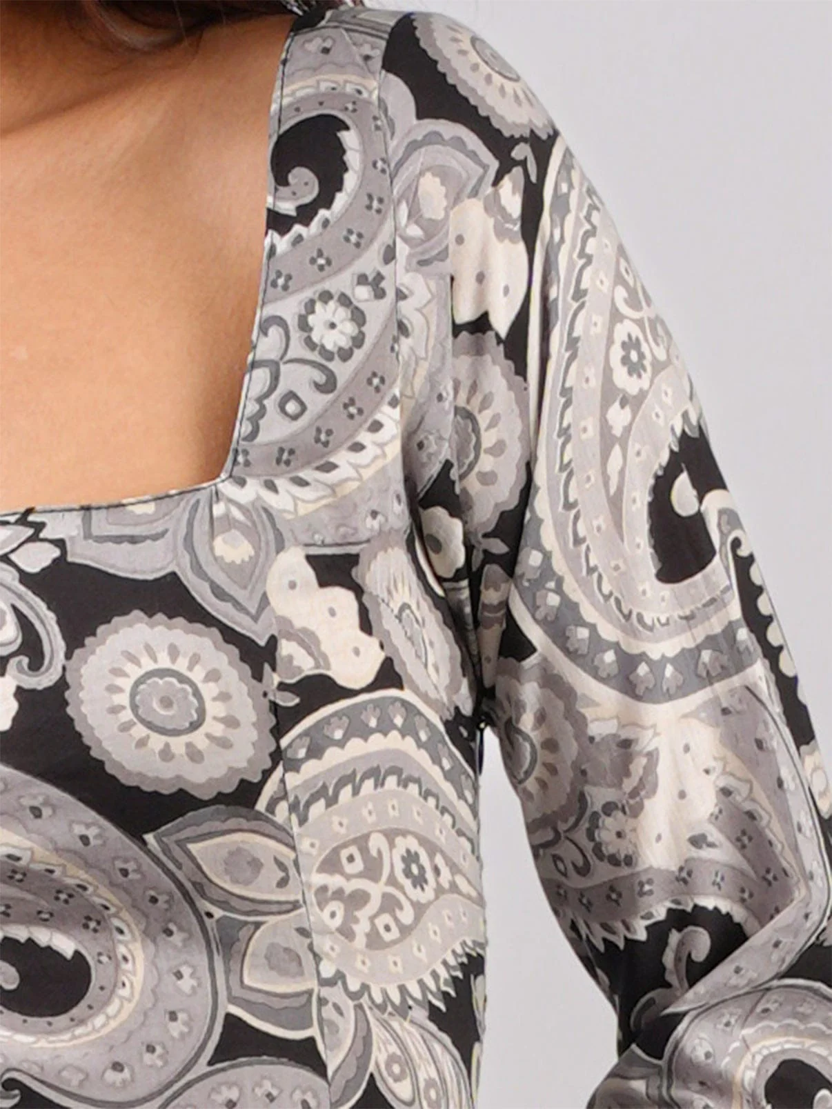 Reema Sleeved Corset Kurti - Image 5