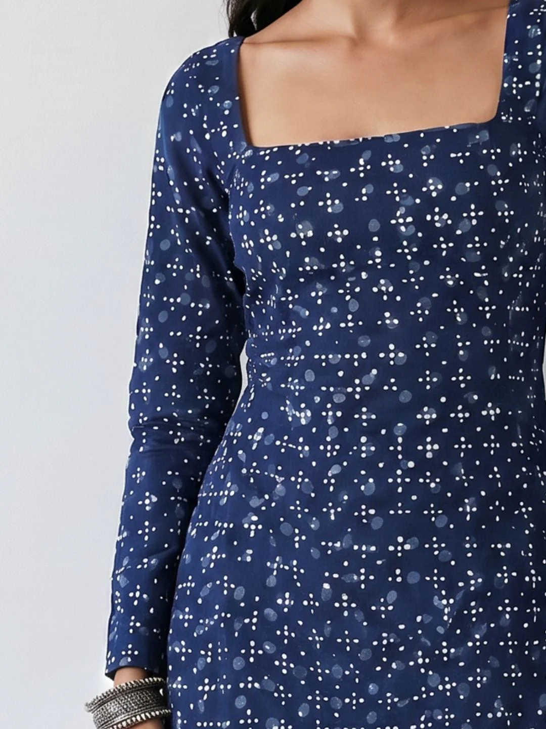 Jodha Sleeved Corset Kurti - Image 4