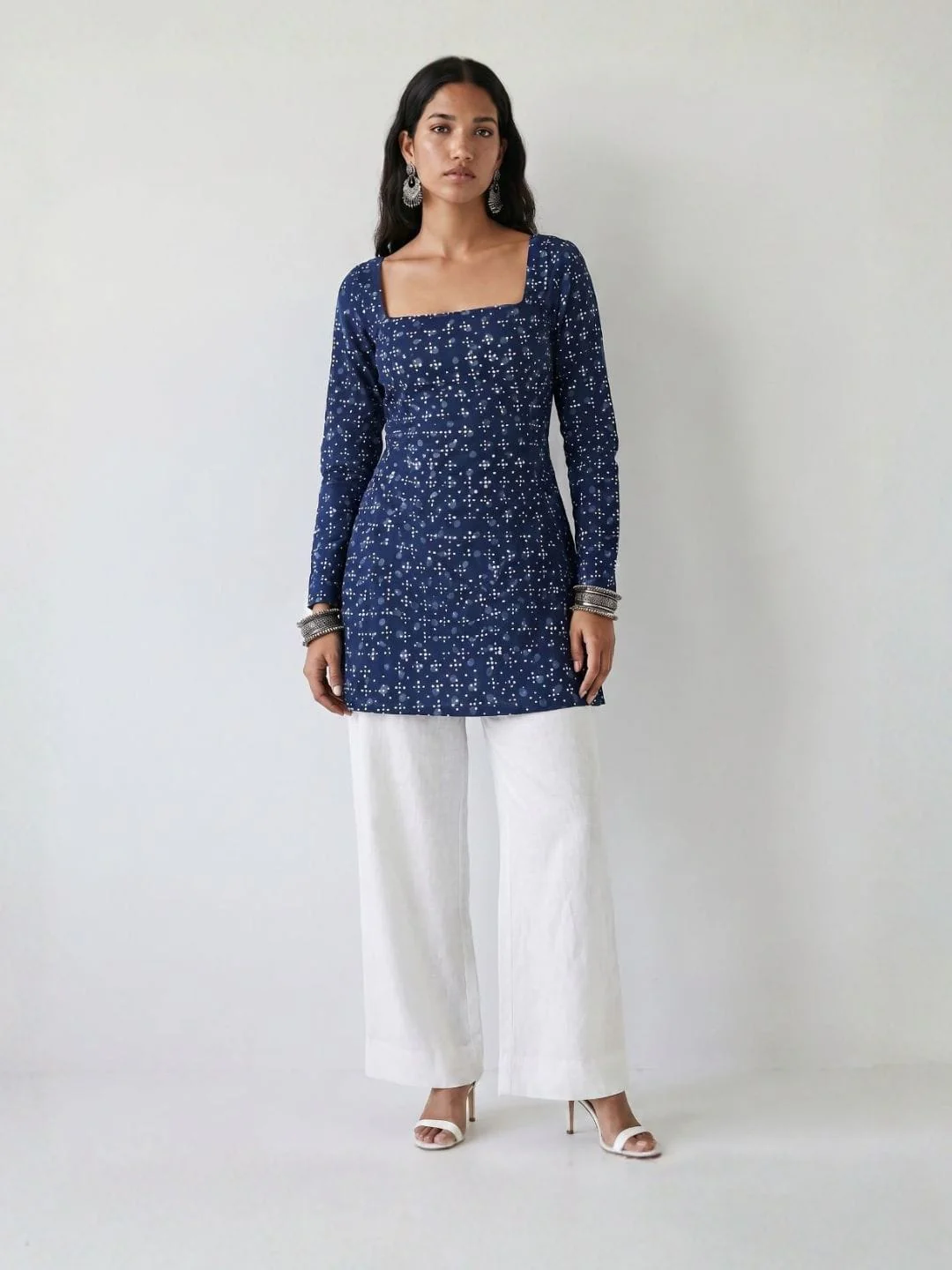 Jodha Sleeved Corset Kurti - Image 5