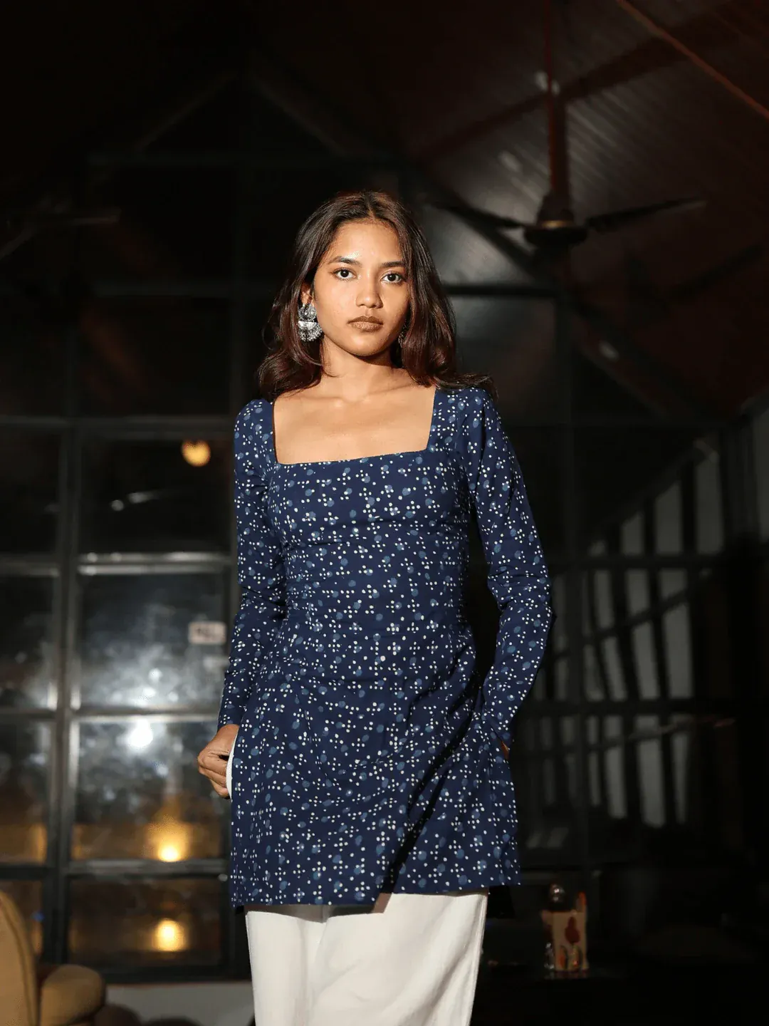 Jodha Sleeved Corset Kurti - Image 3