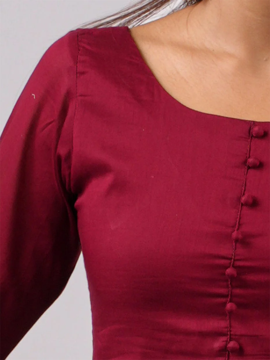 Kareena Mul Kurti Pant Dupatta Set - Image 5