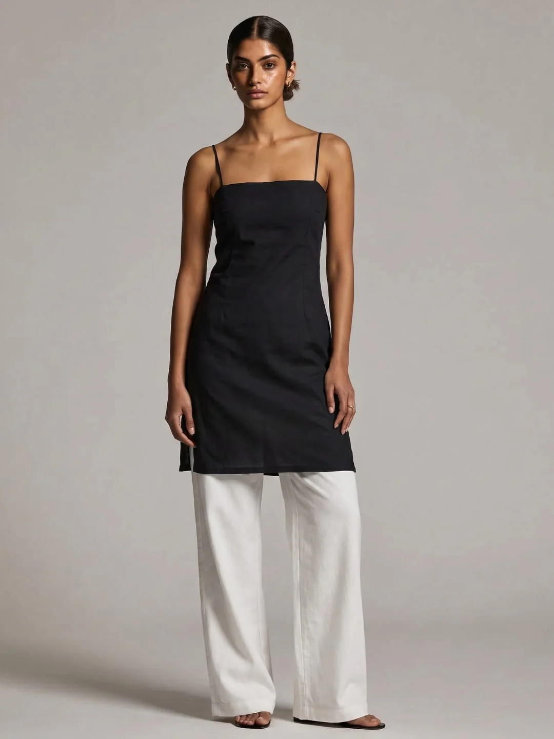 Kusmi Noodle Strap Kurti - Image 5