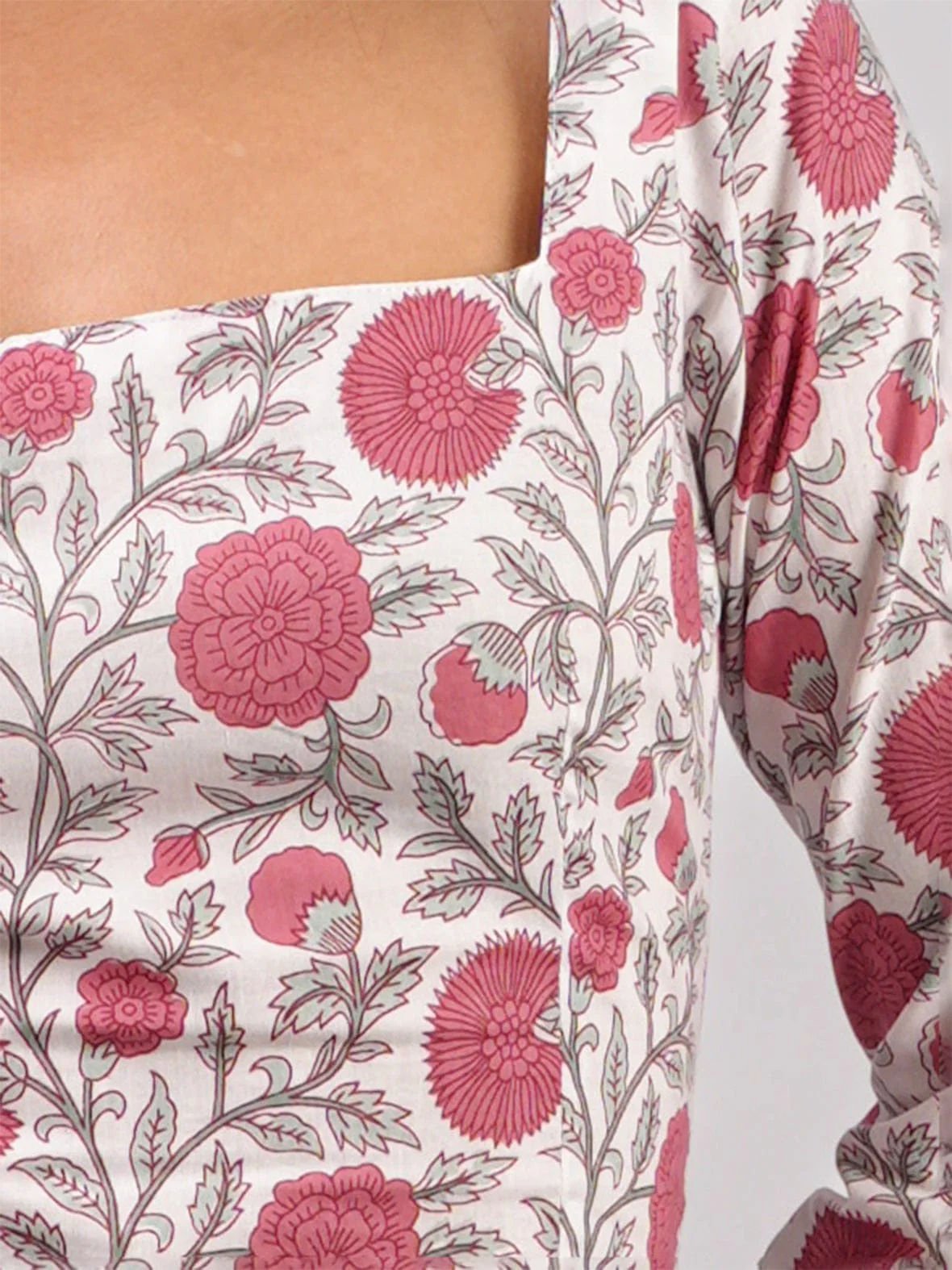 Kusum Sleeved Corset Kurti - Image 5