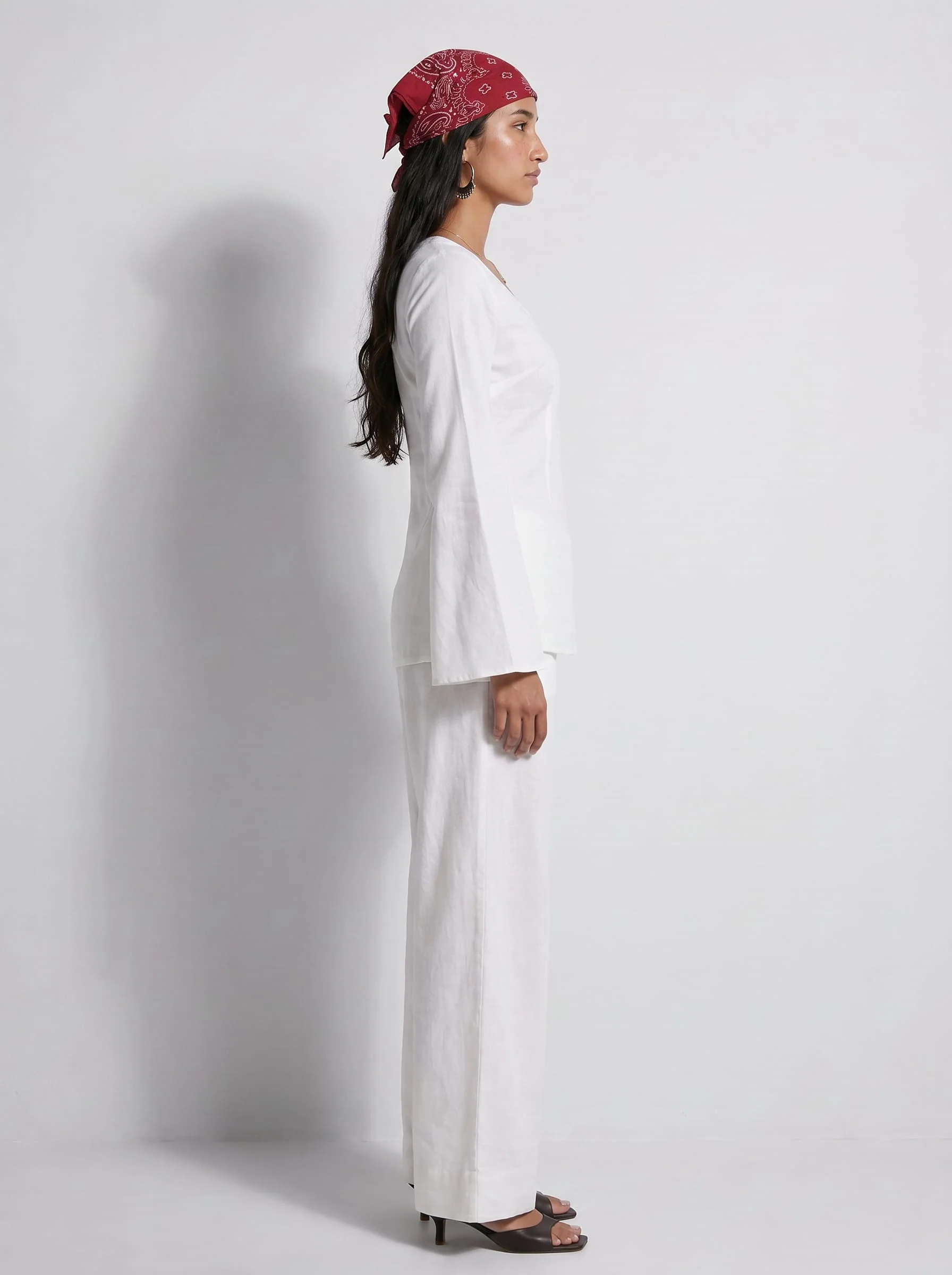 Maanya Bell Sleeves Short Kurti - Image 4