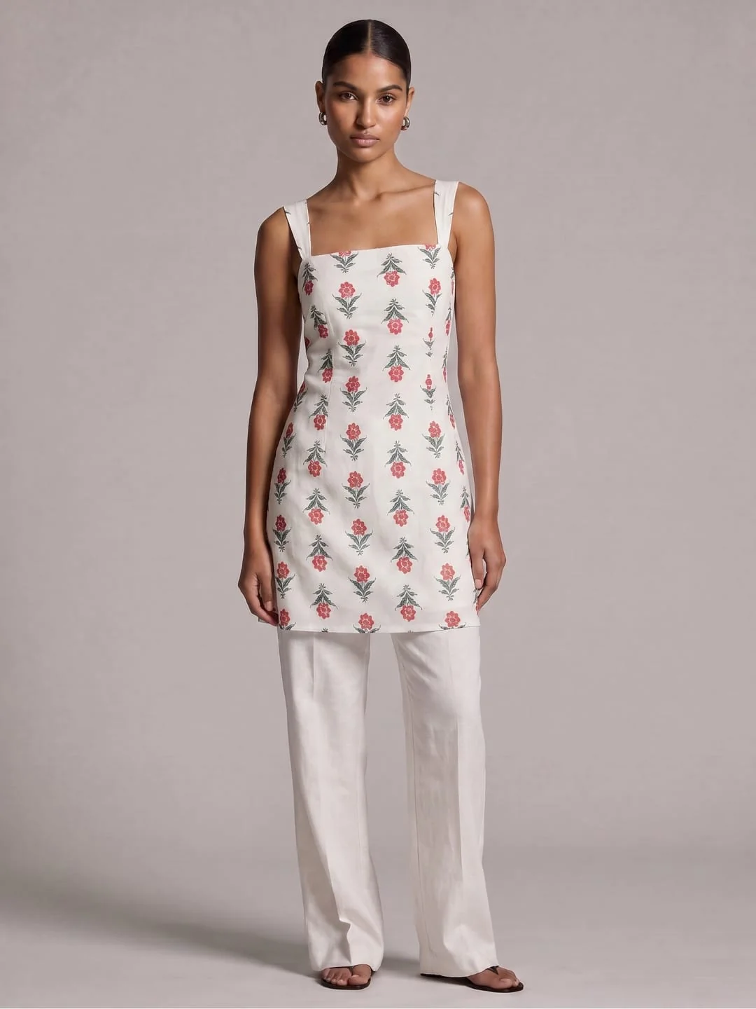 Miraya Wide Shoulder Strap Kurti - Image 5