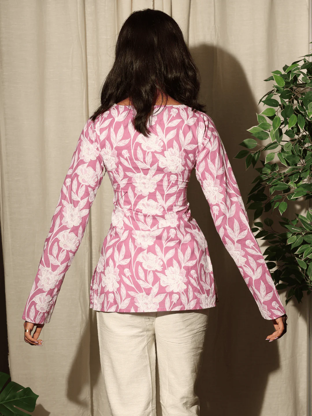 Nayab sleeved modest kurti - Image 4