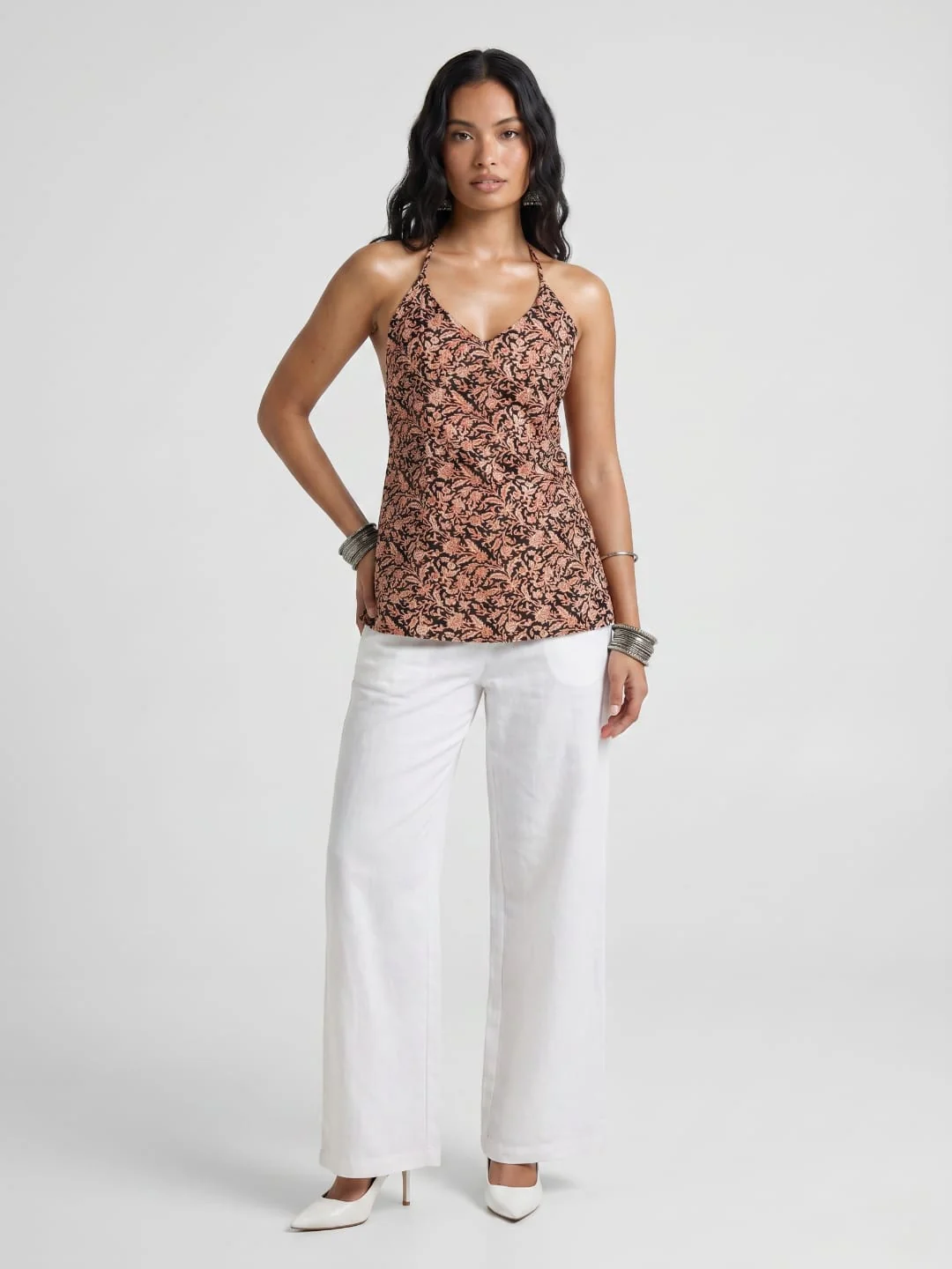 Nazm Halterneck Kurti - Image 6