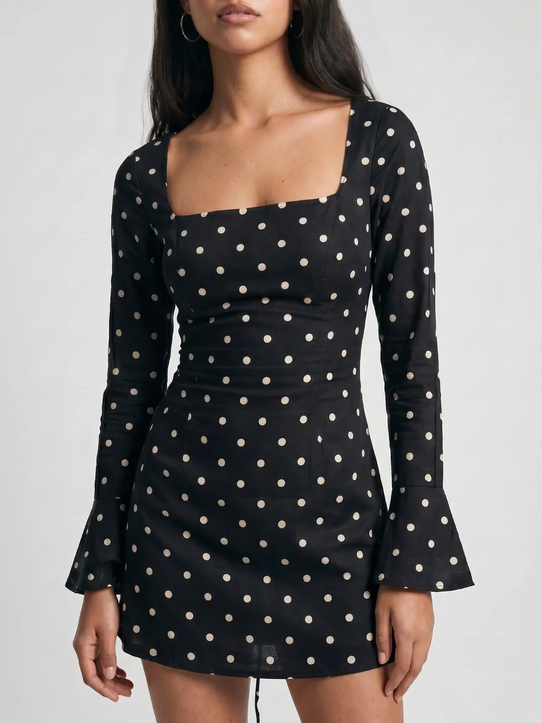 Nora Polka Corset Dress - Image 4