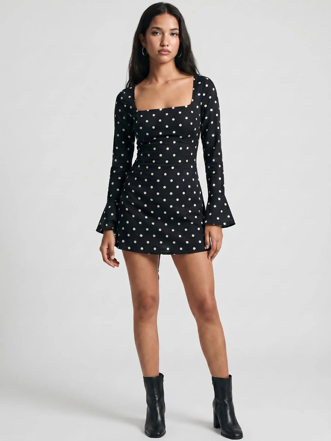 Nora Polka Corset Dress - Image 5
