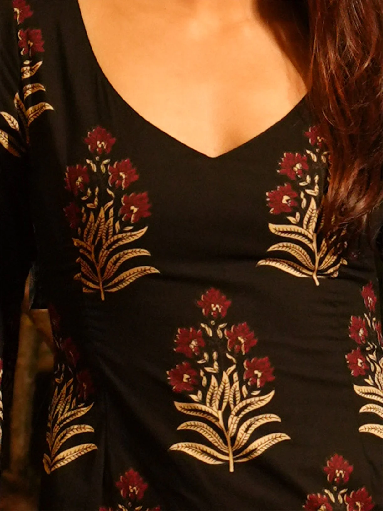 Nury Sleeved Maxi Dress - Image 5