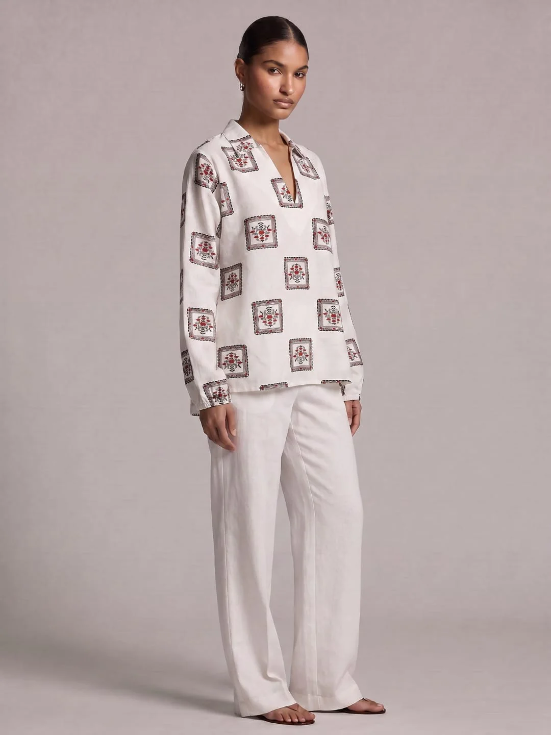 Omira Sleeved Top - Image 3