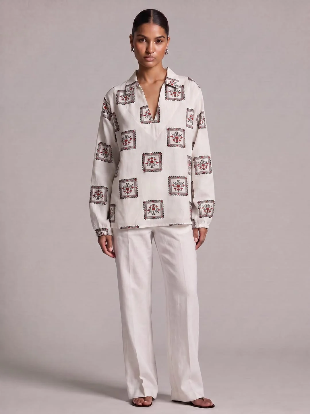 Omira Sleeved Top - Image 4