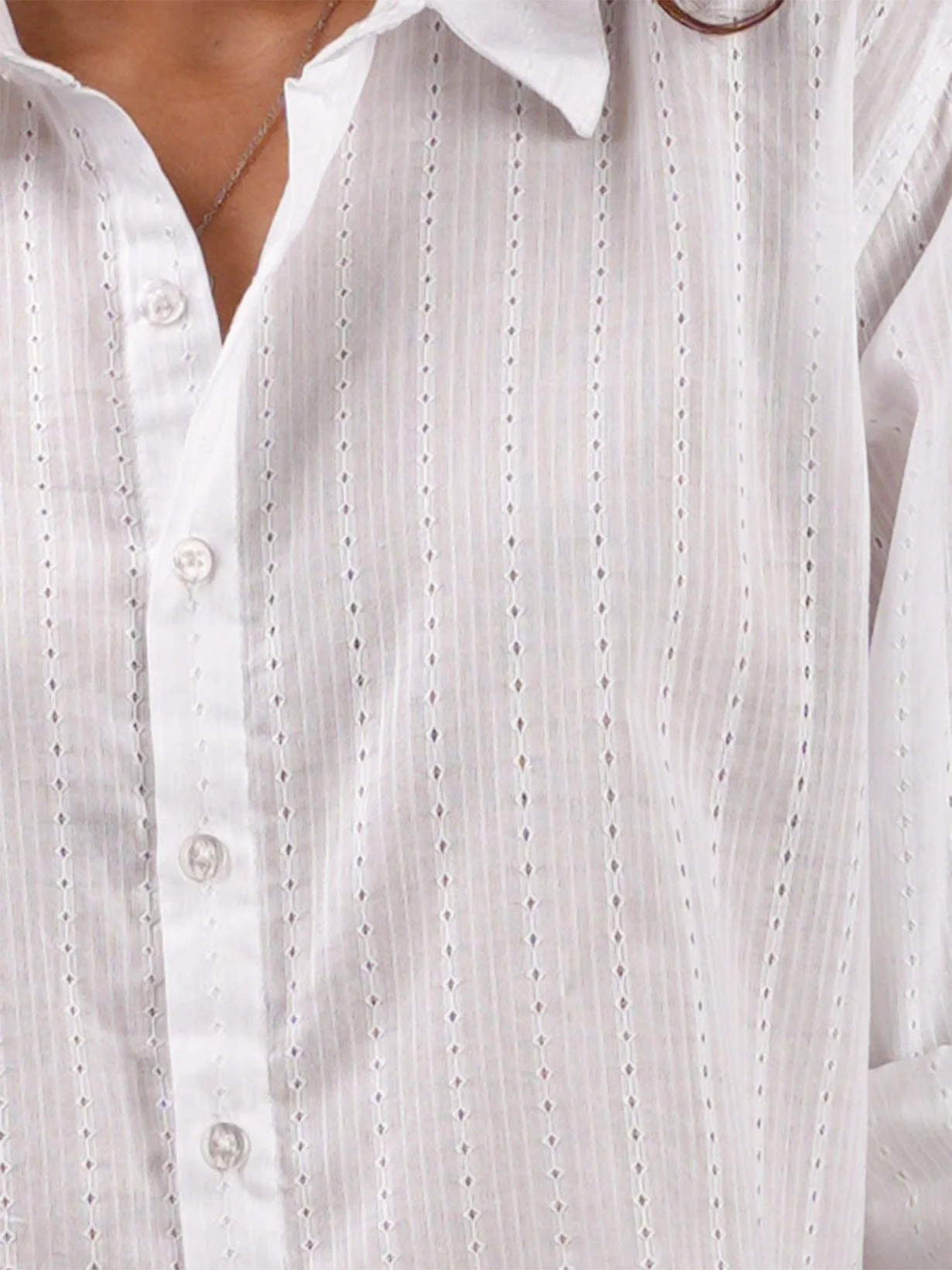 Oversized Jacquard Shirt - Image 6