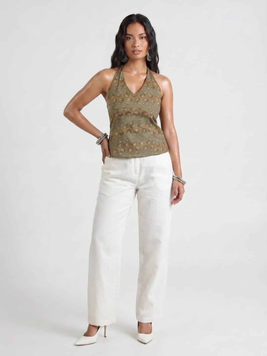 Aanya Halter Neck Top - Image 4