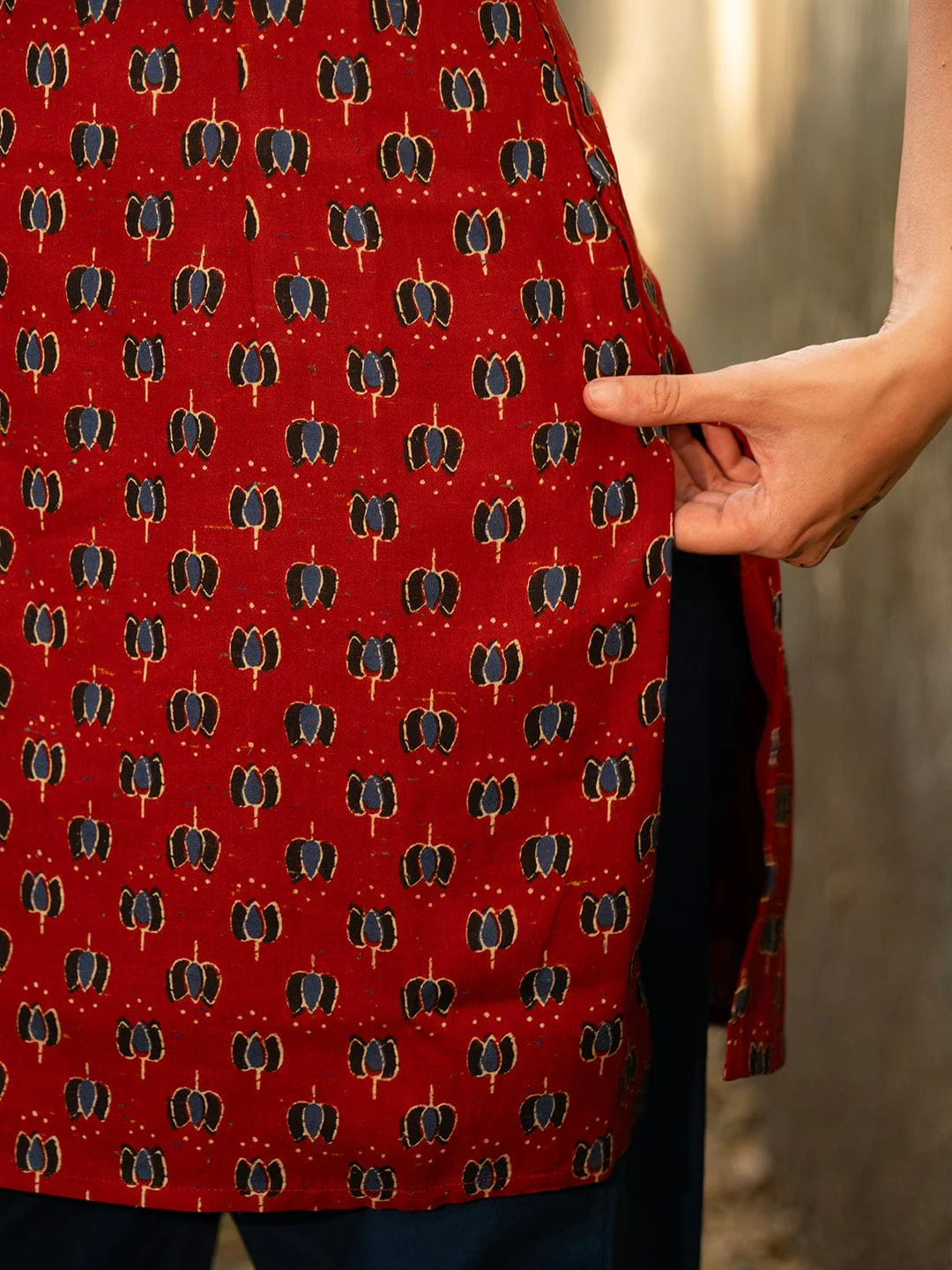 Ramya Noodle Strap Corset Kurti - Image 5