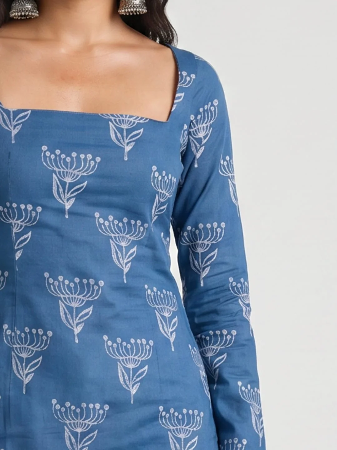 Reet Sleeved Corset Kurti - Image 4