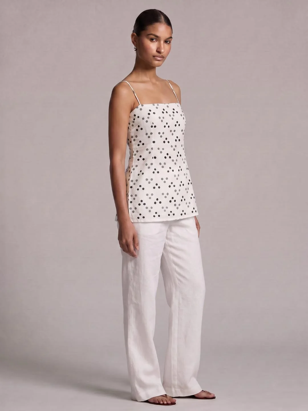 Rish Noodle Strap Short Kurti - Image 3