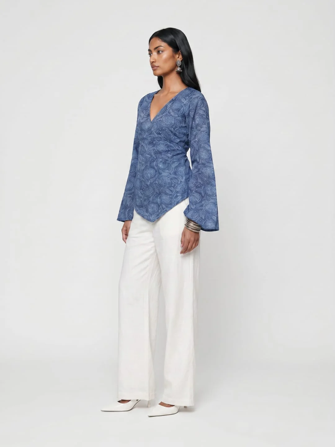 Riwaya Bell Sleeved Top - Image 3