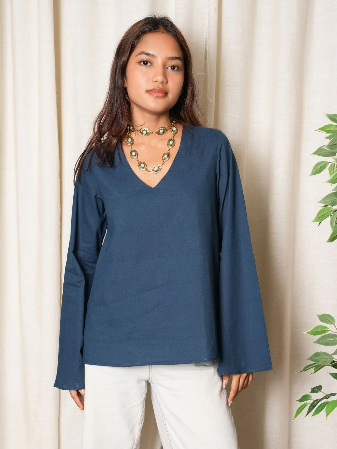 Riya Bell Sleeved Top - Image 3
