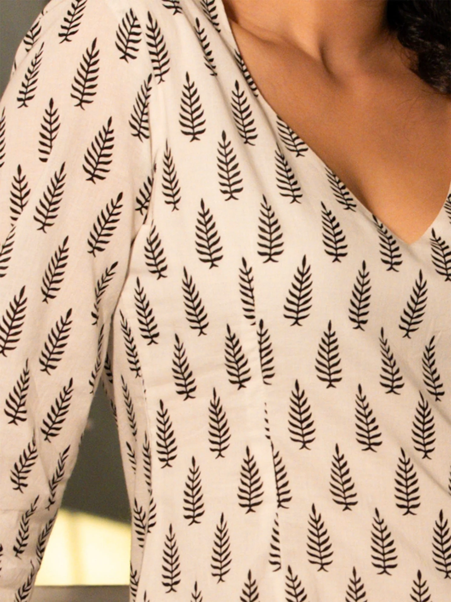 Saanvi Bell Sleeves Dress - Image 5