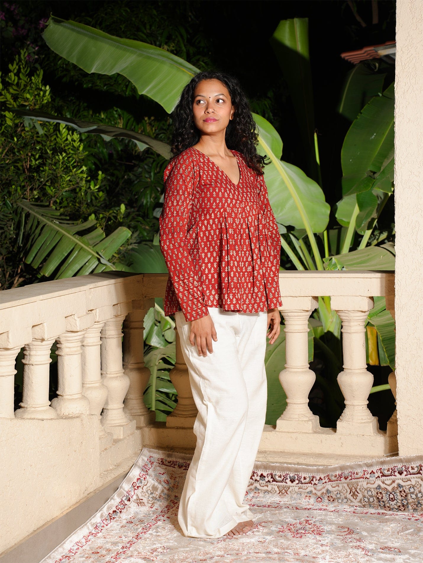 Saaya Sleeved Top - Image 3