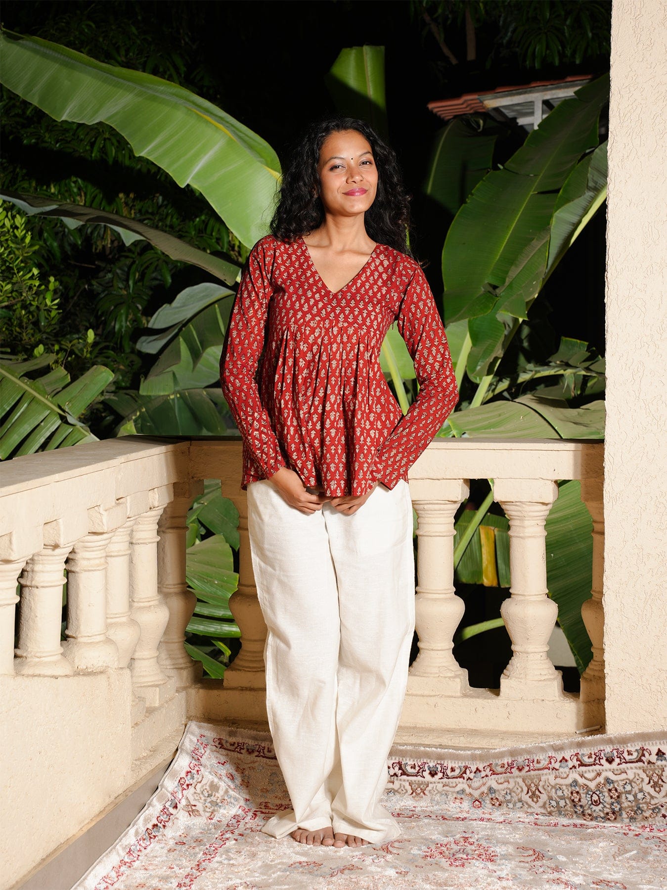 Saaya Sleeved Top - Image 4