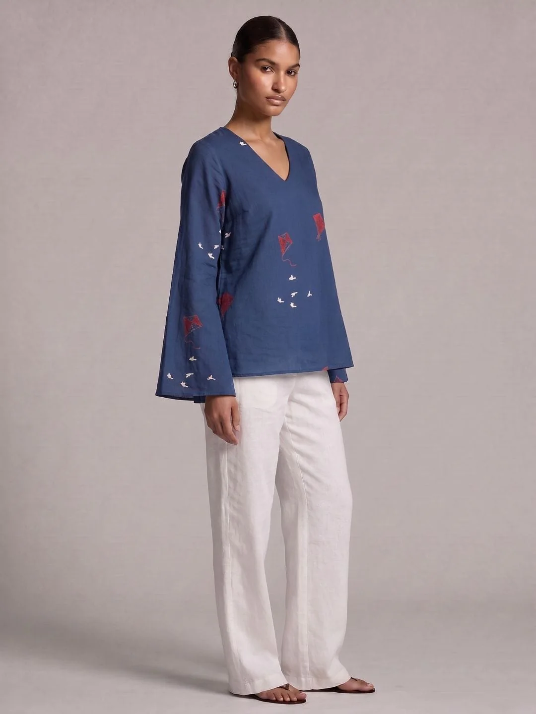 Sakshi Bell Sleeved Top - Image 3