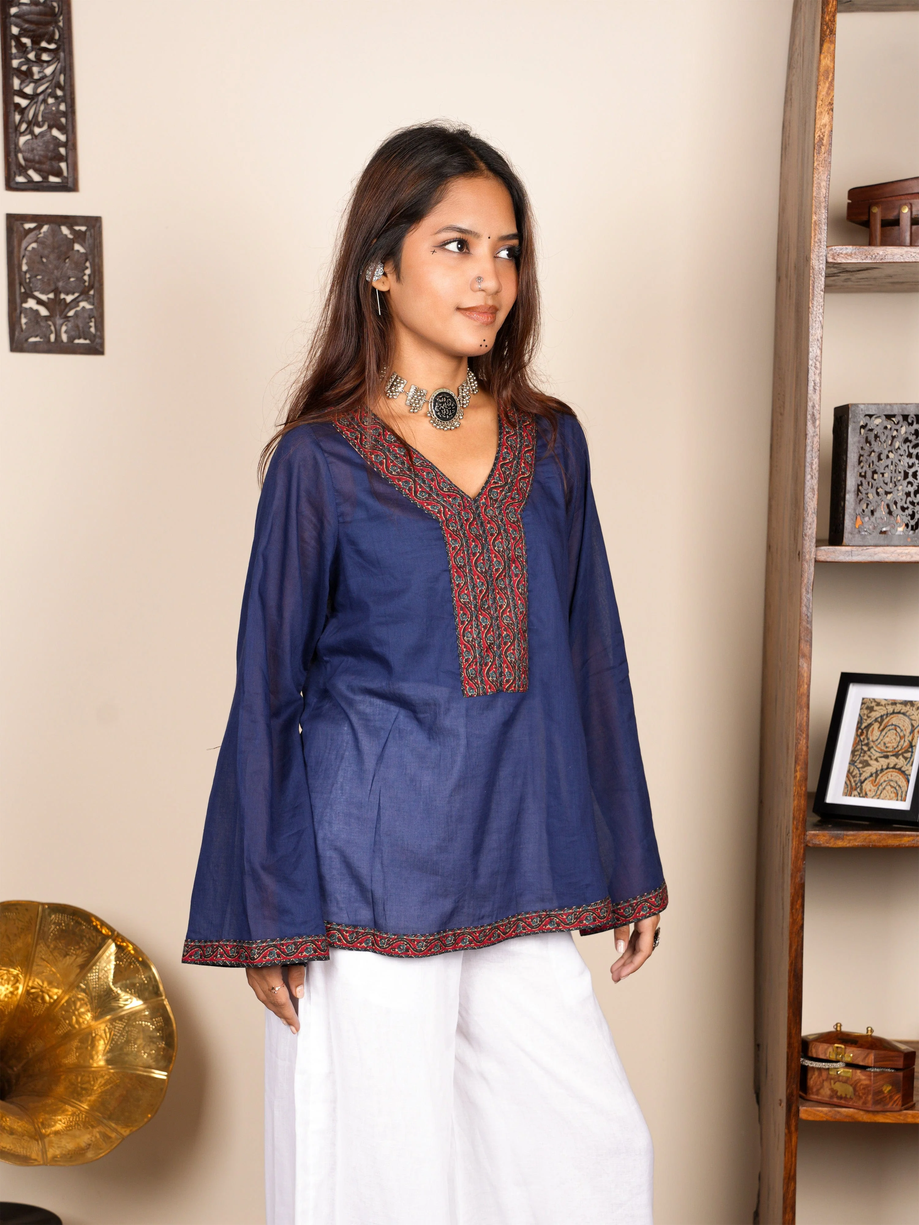 Sarayna Mul Cover-Up Kurti - Image 3