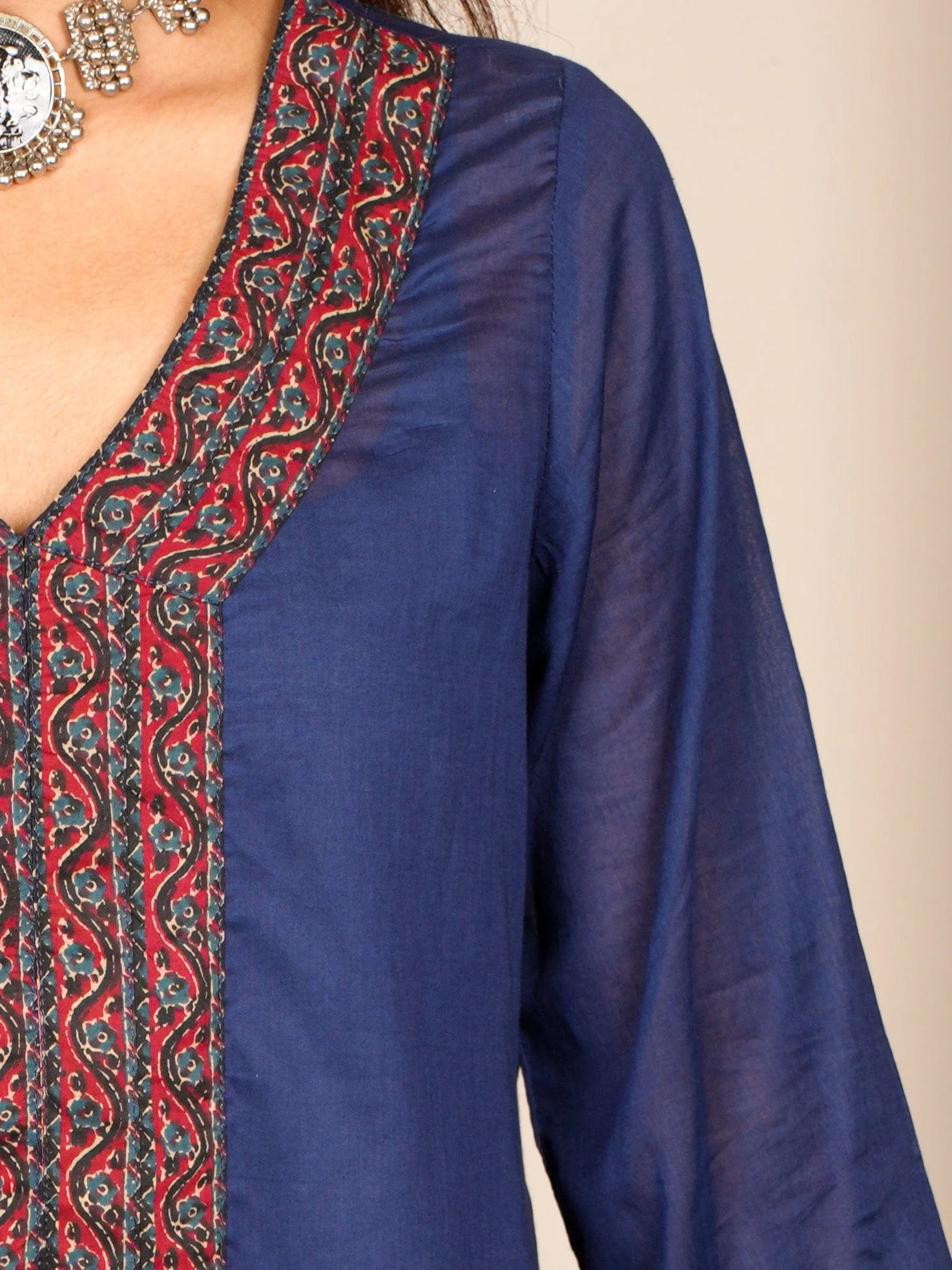 Sarayna Mul Cover-Up Kurti - Image 5