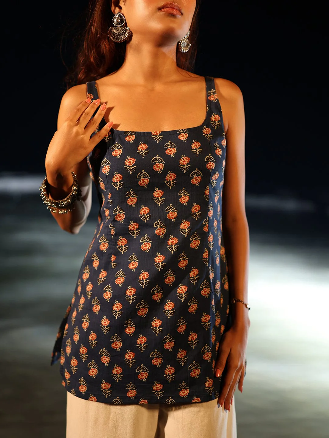 Meera Deep Back Kurti - Image 4